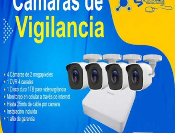 Cámaras de Seguridad: Visión Clara, Datos Seguros