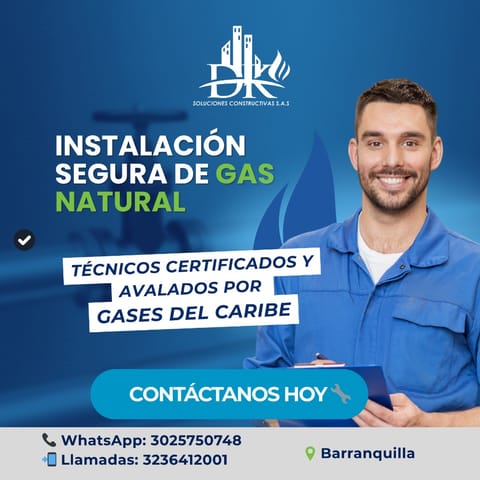 Revisión periódica obligatoria de cada 5 años gas natural en Barranquilla (Municipio)