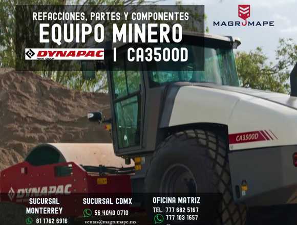 EQUIPO MINERO DYNAPAC CA3500D en Monterrey (Municipio)