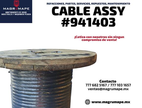 Cable ASSY ###941403 en Cuernavaca (Municipio)