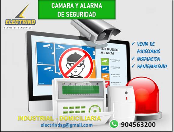 INSTALACION DE ALARMA Y CAMARA DE SEGURIDAD en Carabayllo (Lima 6) (Distrito)
