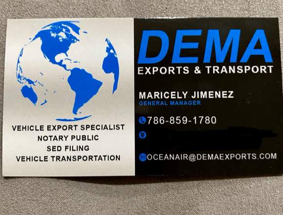 Exportaciones desde USA en Donoso (Distrito)