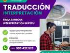 EQUIPO DE INTERPRETACIÓN SIMULTÁNEA EN AREQUIPA
