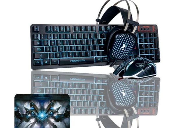 Kit Gamer N°10/Teclado-Mouse-Audifono Y Pad Mouse en San Borja (Lima 41) (Distrito)