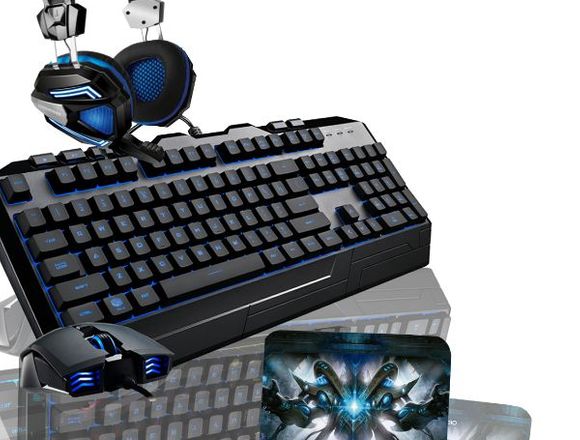 Kit Gamer N°11/Teclado-Mouse-Audifono Y Pad Mouse en San Borja (Lima 41) (Distrito)