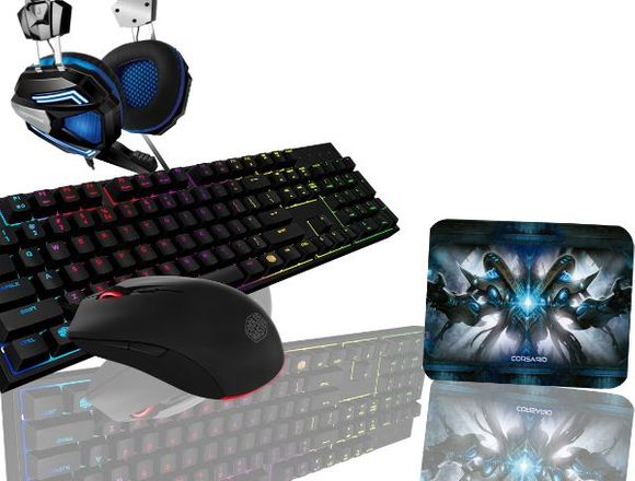 Kit Gamer N°12/Teclado-Mouse-Audifono Y Pad Mouse en San Borja (Lima 41) (Distrito)