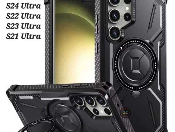 Case Galaxy s22 ultra S23+ Magsafe Soporte c/Marco 360° en Santiago de Surco (Lima 33) (Distrito)