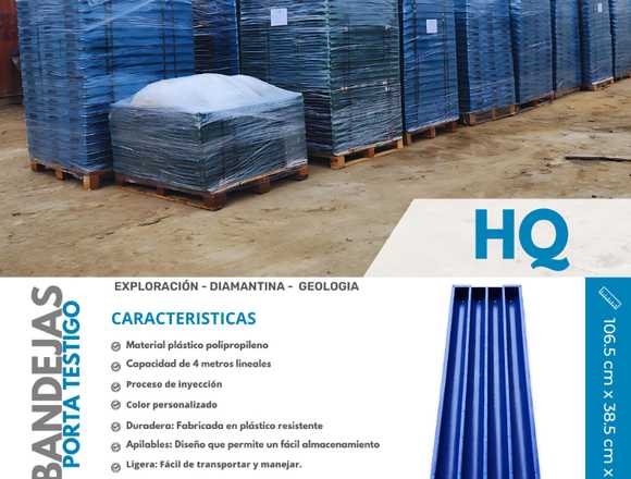 BANDEJAS PORTA TESTIGO HQ-RESISTENTES Y FUNCIONAL en José Luis Bustamante y Rivero (Distrito)