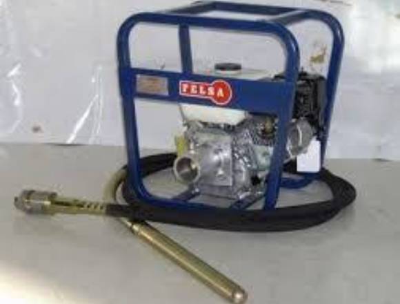 VIBRADOR CON MOTOR A GASOLINA PARA VENTA Y RENTA