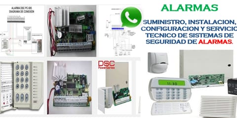 Servicio técnico de alarmas, control de pánico