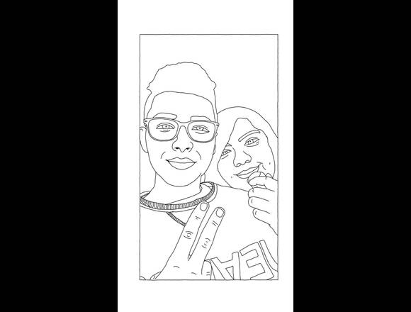 Dibujo tu foto digital