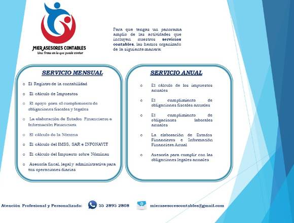 Una firma en la que puedes confiar, MIER Asesores en Coacalco de Berriozábal (Municipio)