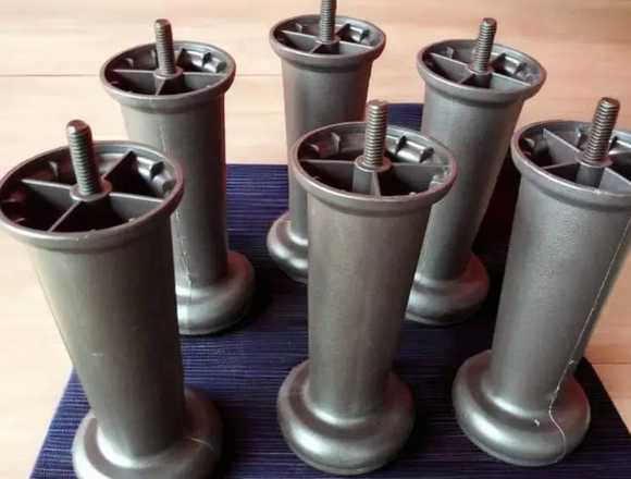 Patas plásticas para camas