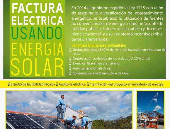 Inversionistas proyectos energia solar en Colombia en Panamá (Distrito)