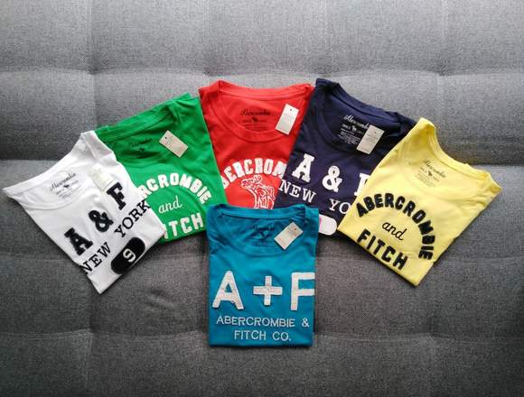 Camisetas Abercrombie y clasicas Unisex en Bogotá, D.C. (Municipio)