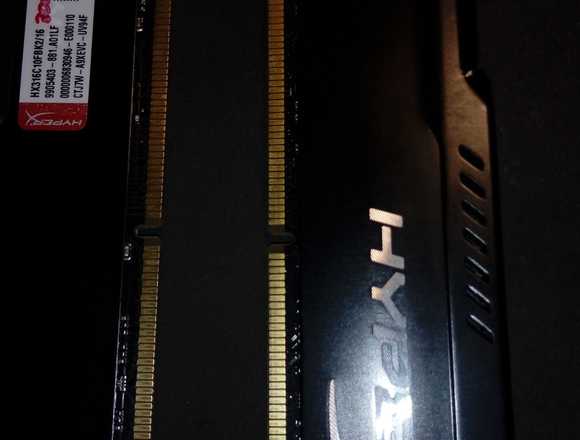 KINGSTON DDR 3 FURY 8GB X2