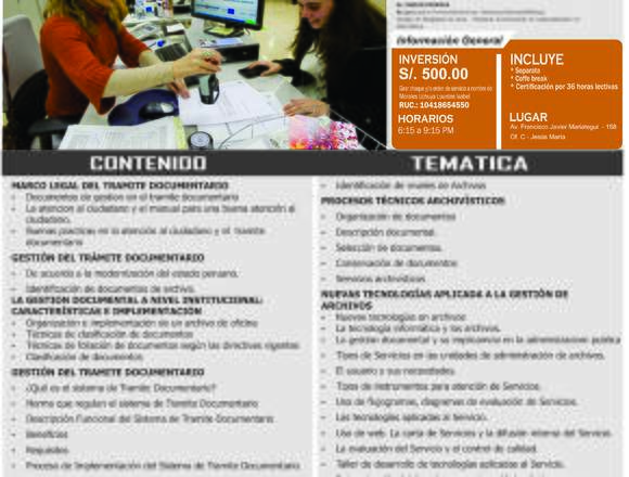 ADMINISTRACIÓN ESTRATÉGICA en Jesús María (Lima 11) (Distrito)
