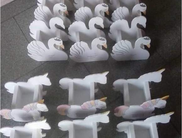 Cotillones centros de mesa fiesta bases mdf en Cedeño (Municipio)