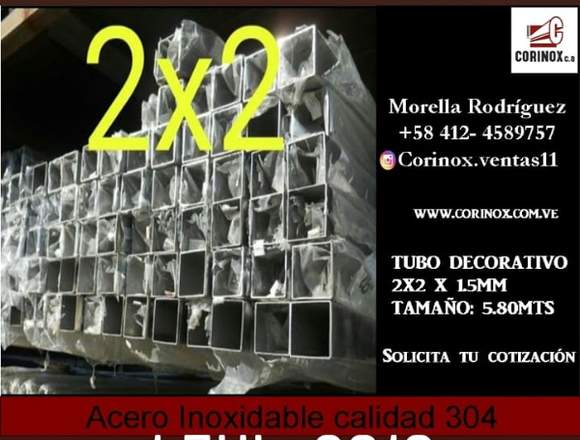 Acero inoxidable tubo cuadrado en Cedeño (Municipio)