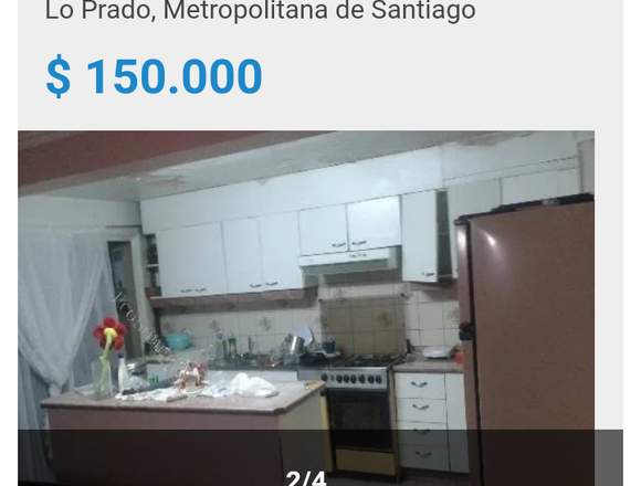 Pieza en arriendo muy buen barrio en Estación Central (Comuna)