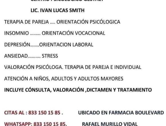 ASESORÍA PSICOLOGICA en Tampico Alto (Municipio)