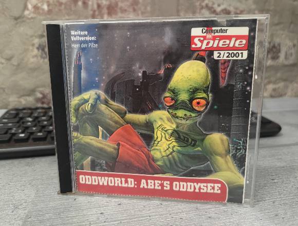 Computerbild Spiele 2/2001 Oddworld: ABE’S ODDYSEE in Remscheid (Lokalität)
