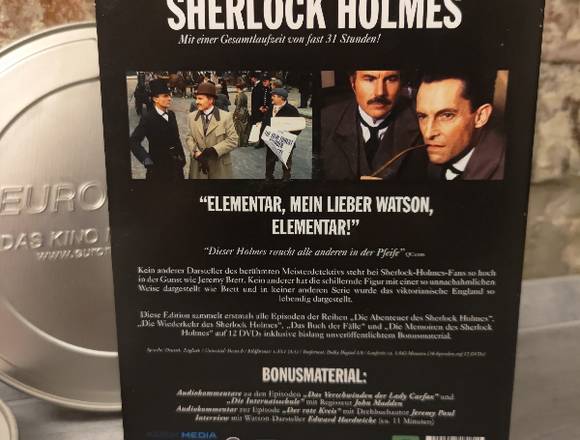 Jeremy Brett ist Sherlock Holmes - komplette Serie in Remscheid (Lokalität)