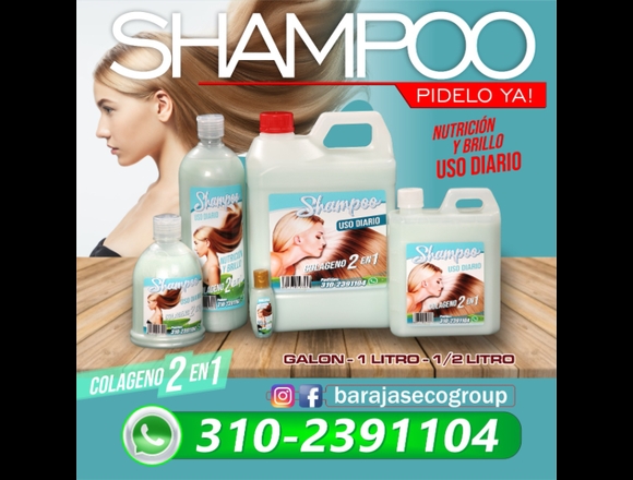 Shampoo Uso Diario para Dama y Caballero