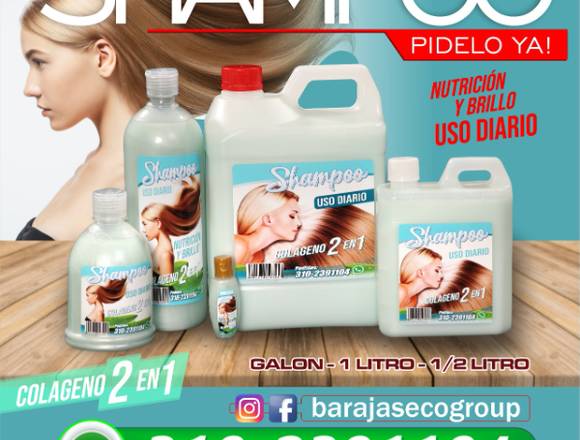 Shampoo Uso Diario para Dama y Caballero en Cúcuta (Municipio)