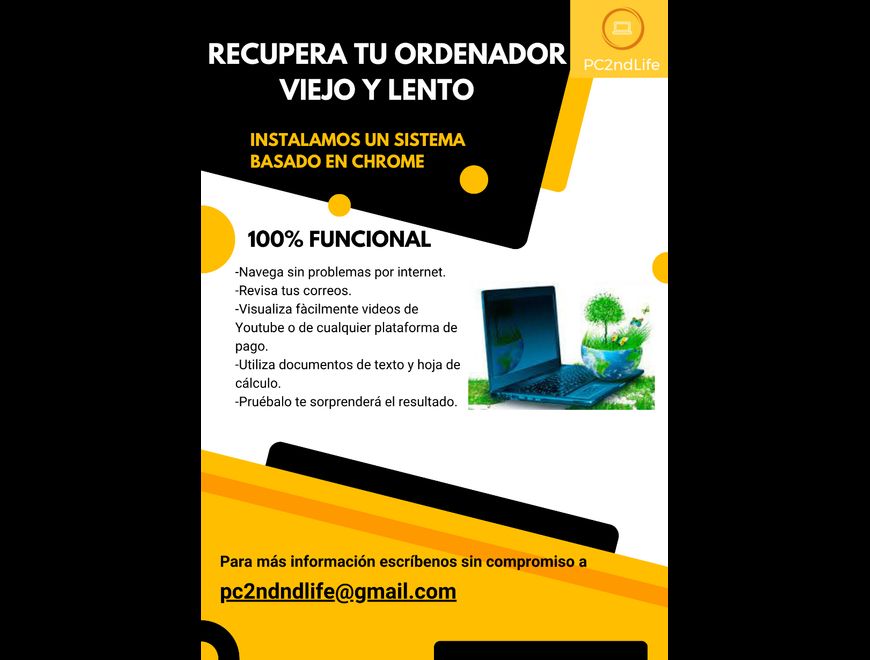Recupera tu ordenador viejo y lento. en Montcada i Reixac (Municipio)