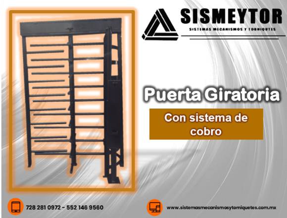 puerta giratoria con sistema de cobro en Lerma (Municipio)