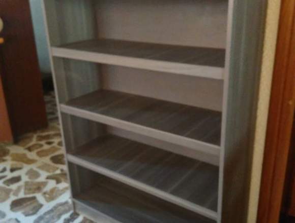 Librero Estanteria Gris Lombardia MDF en Veracruz (Municipio)
