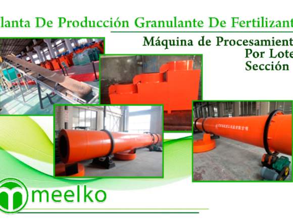 Planta de Granulante De Fertilizante meelko en Bogotá, D.C. (Municipio)