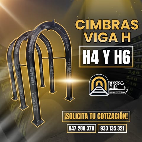 CIMBRAS METÁLICAS VIGA H4-H6 - FERRAMIN en Lima (Lima 1) (Distrito)
