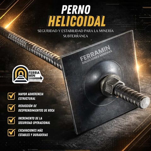 🚀 PERNO HELICOIDAL FERRAMIN: MÁXIMA SEGURIDAD EN ROCA 🔩 en Lima (Lima 1) (Distrito)