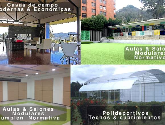 Aulas modulares para colegios y universidades en Bogotá, D.C. (Municipio)