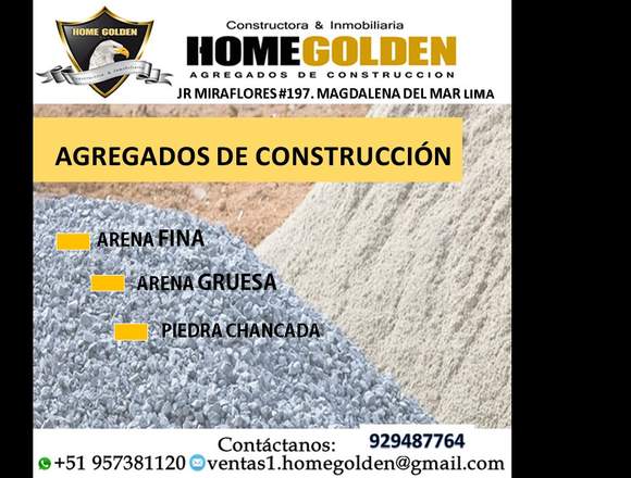 VENTA DE AGREGADOS PARA LA CONSTRUCCIÓN en Lima (Lima 1) (Distrito)