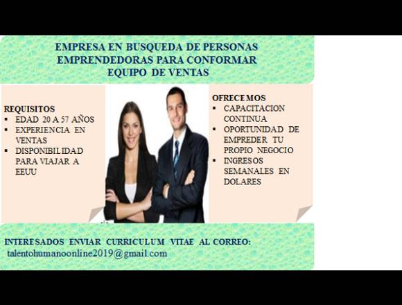 Representante en Ventas en San José (Cantón)