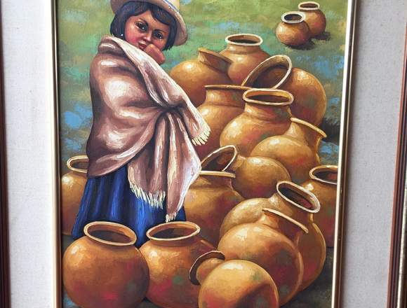 Vendedora de vasijas