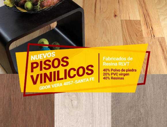 PISOS VINILICOS DE PVC-SISTEMA CLICK-TECNOPERFIL en Santa Fe (Localidad)