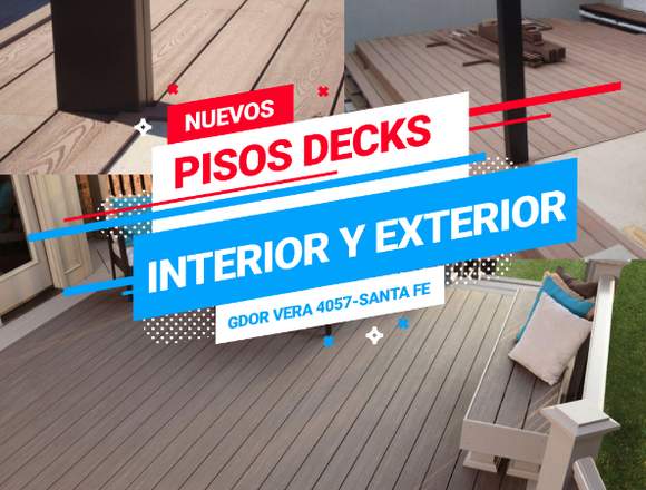 NUEVOS PISOS DECKS!!! TECNOPERFIL en Santa Fe (Localidad)