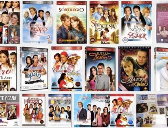 Vendo Telenovelas en dvd varios titulos en Santiago (Comuna)