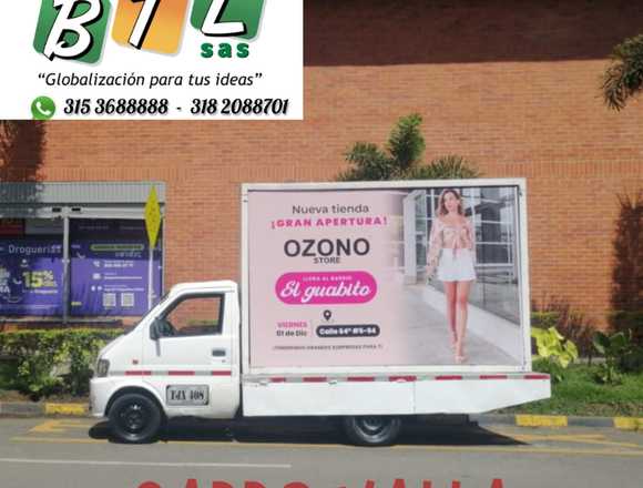 Servicio de carro-valla, carro-vitrina y mas en Palmira (Municipio)