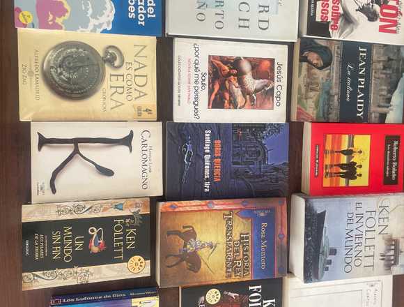 Oportunidad Vendo mis libros, como nuevos en Santiago (Comuna)