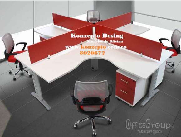 MUEBLES DE OFICINA www.konzepto.com.co 3208004696 en Bogotá, D.C. (Municipio)