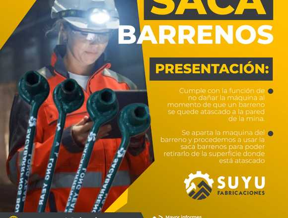 EXTRACTOR DE BARRENO - SUYU FABRICACIONES en Trujillo (Distrito)
