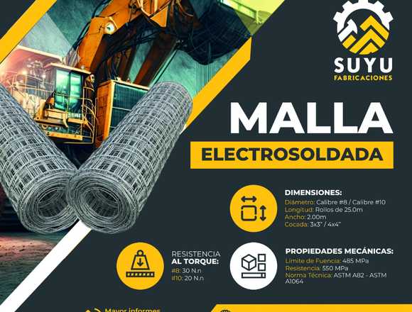 MALLA ELECTROSOLDADA - SUYU FABRICACIONES en Trujillo (Distrito)