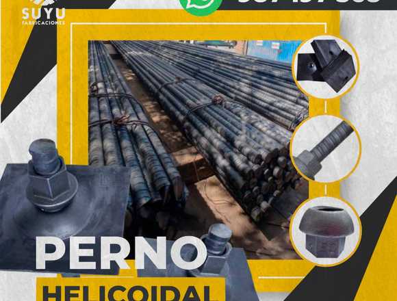PERNO HELICOIDAL - SUYU FABRICACIONES en Trujillo (Distrito)