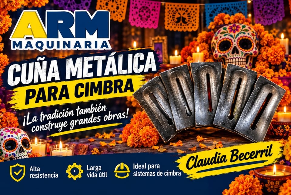 Cuña metálica para trabajos de construcción en Los Cabos (Municipio)