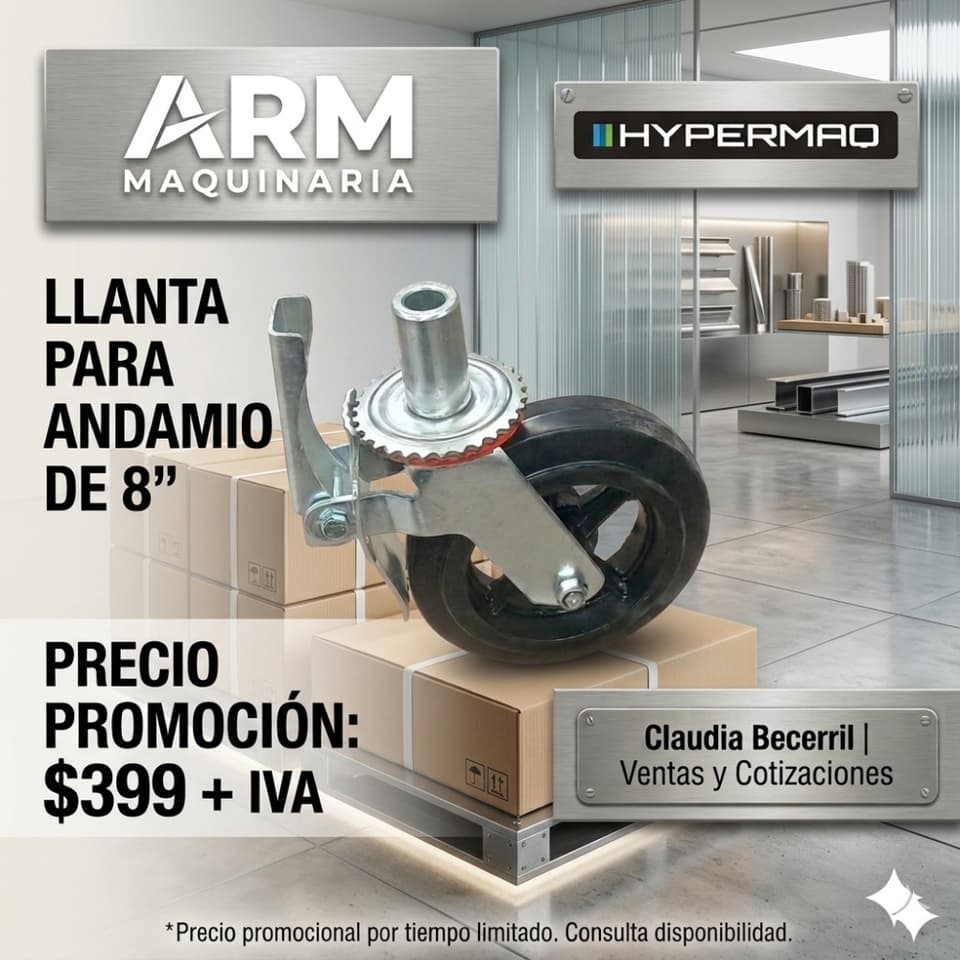 Llantas Para Andamio Con Freno Precio CDMX